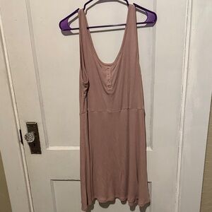 SO Women's Dress in Light Brown